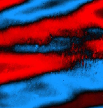 Soyut arkaplan. Resim kırmızı, mavi ve siyah bir tonu içerir.