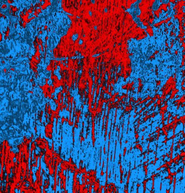 Soyut arkaplan, doku. Mavi ve kırmızı 