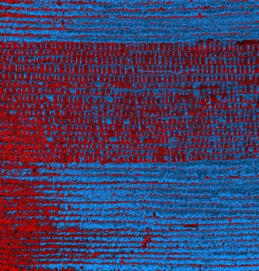 Soyut arkaplan, doku. Mavi ve kırmızı 