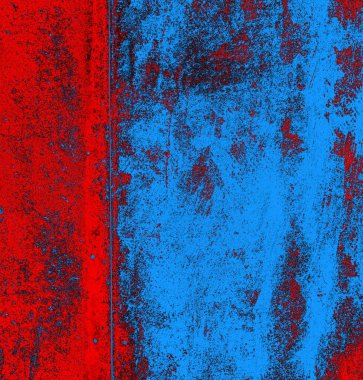 Soyut arkaplan, doku. Mavi ve kırmızı 