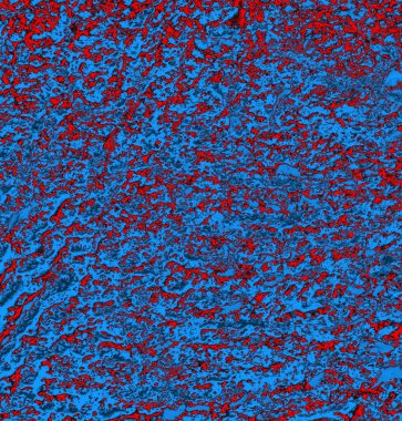 Soyut arkaplan, doku. Mavi ve kırmızı 