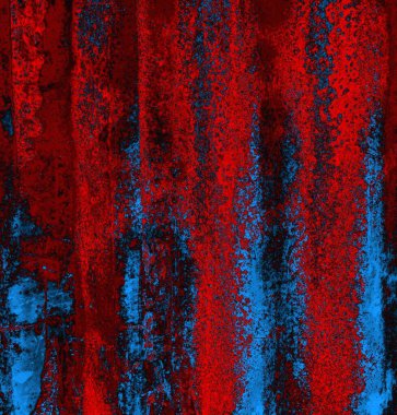 Soyut arkaplan, doku. Mavi ve kırmızı 