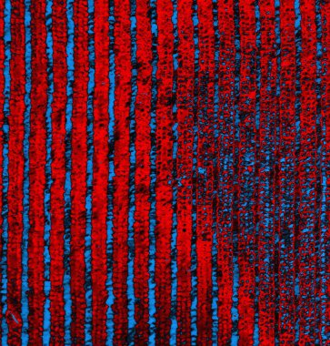 Soyut arkaplan, doku. Mavi ve kırmızı 