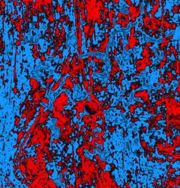 Soyut arkaplan, doku. Mavi ve kırmızı 