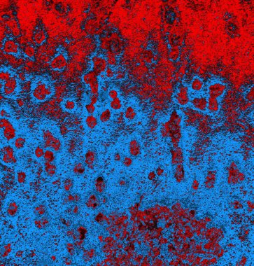 Soyut arkaplan, doku. Mavi ve kırmızı 