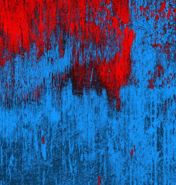 Soyut arkaplan, doku. Mavi ve kırmızı 