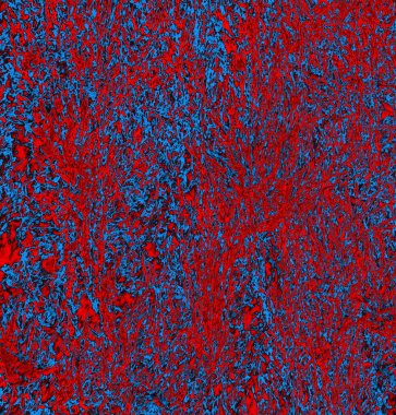 Soyut grungy desenli mavi ve kırmızı arkaplan