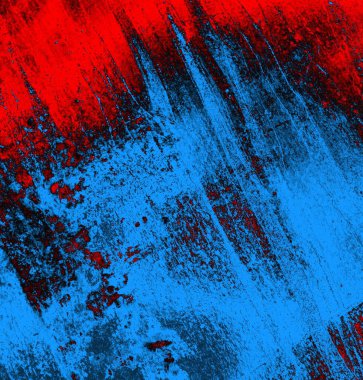 Soyut arkaplan, doku. Mavi ve kırmızı 