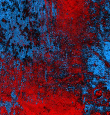 Soyut arkaplan, doku. Mavi ve kırmızı 