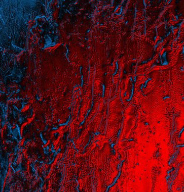 Soyut grungy desenli mavi ve kırmızı arkaplan