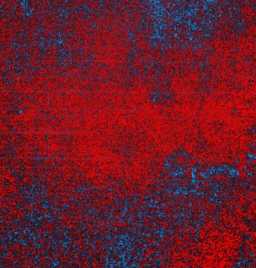 Soyut grungy desenli mavi ve kırmızı arkaplan