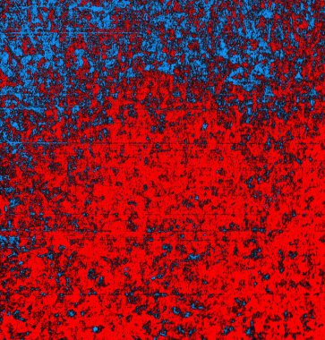 Soyut grungy desenli mavi ve kırmızı arkaplan