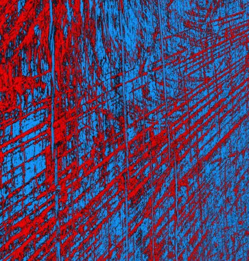 Soyut arkaplan, doku. Mavi ve kırmızı 