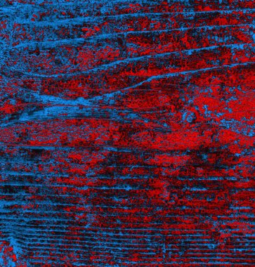 Soyut grungy desenli mavi ve kırmızı arkaplan