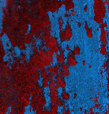 Soyut arkaplan, doku. Mavi ve kırmızı 