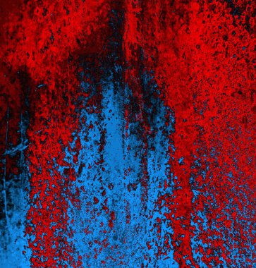 Soyut arkaplan, doku. Mavi ve kırmızı 