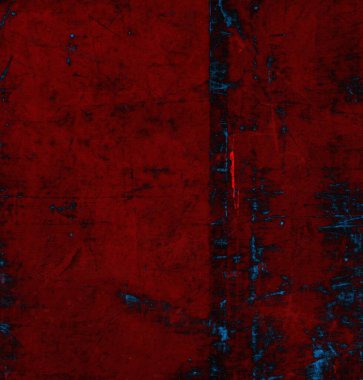 Soyut grungy desenli mavi ve kırmızı arkaplan