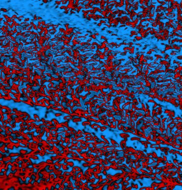 Soyut arkaplan, doku. Mavi ve kırmızı 