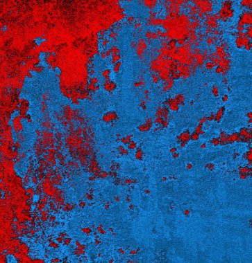 Soyut arkaplan, doku. Mavi ve kırmızı 