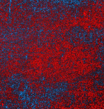 Soyut grungy desenli mavi ve kırmızı arkaplan