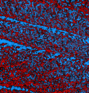 Soyut arkaplan, doku. Mavi ve kırmızı 