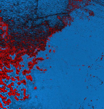 Soyut arkaplan, doku. Mavi ve kırmızı 