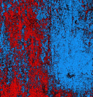 Soyut arkaplan, doku. Mavi ve kırmızı 