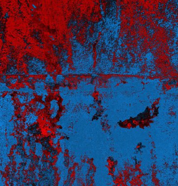 Soyut arkaplan, doku. Mavi ve kırmızı 