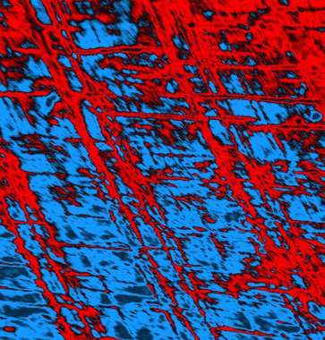 Soyut arkaplan, doku. Mavi ve kırmızı 