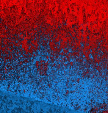 Soyut arkaplan, doku. Mavi ve kırmızı 