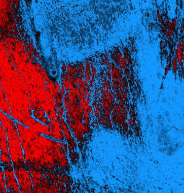 Soyut arkaplan, doku. Mavi ve kırmızı 