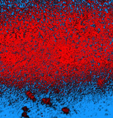 Soyut grungy desenli mavi ve kırmızı arkaplan