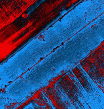 Soyut arkaplan, doku. Mavi ve kırmızı 