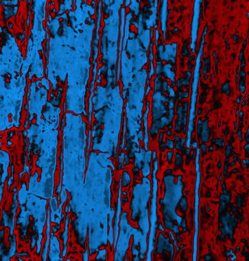 Soyut arkaplan, doku. Mavi ve kırmızı 