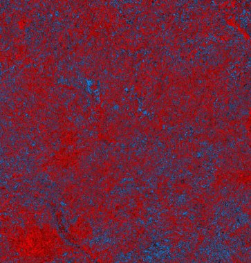 Soyut grungy desenli mavi ve kırmızı arkaplan