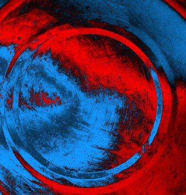 Soyut arkaplan, doku. Mavi ve kırmızı 