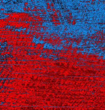 Soyut grungy desenli mavi ve kırmızı arkaplan