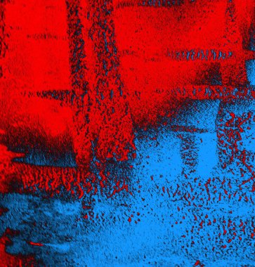 Soyut arkaplan, doku. Mavi ve kırmızı 