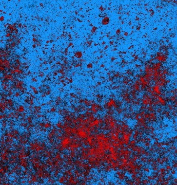 Soyut arkaplan, doku. Mavi ve kırmızı 