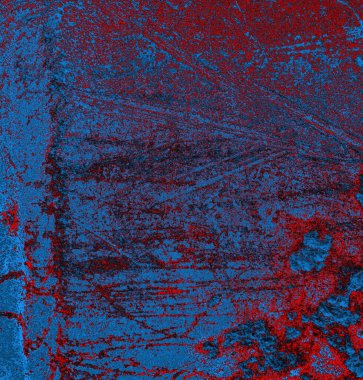 Soyut arkaplan, doku. Mavi ve kırmızı 