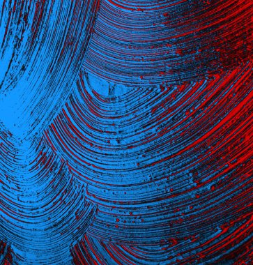 Soyut arkaplan, doku. Mavi ve kırmızı 