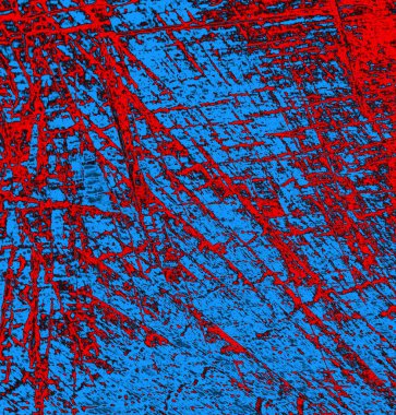 Soyut arkaplan, doku. Mavi ve kırmızı 