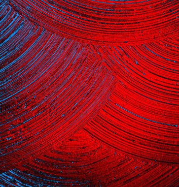 Soyut grungy desenli mavi ve kırmızı arkaplan