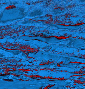 Soyut arkaplan, doku. Mavi ve kırmızı 