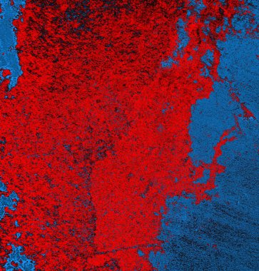 Soyut arkaplan, doku. Mavi ve kırmızı 