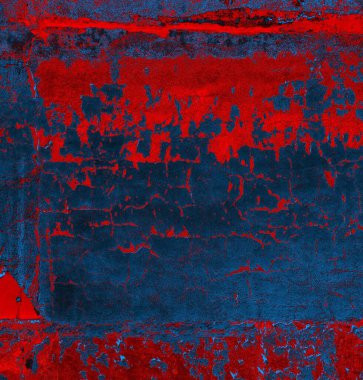 Soyut grungy desenli mavi ve kırmızı arkaplan