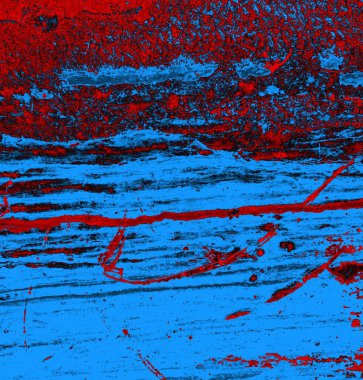 Soyut arkaplan, doku. Mavi ve kırmızı 