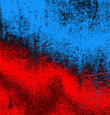 Soyut grungy desenli mavi ve kırmızı arkaplan