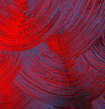 Soyut grungy desenli mavi ve kırmızı arkaplan