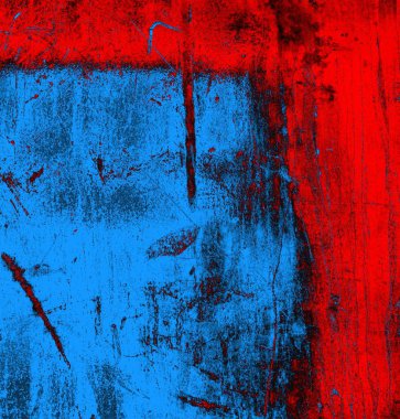 Soyut arkaplan, doku. Mavi ve kırmızı 